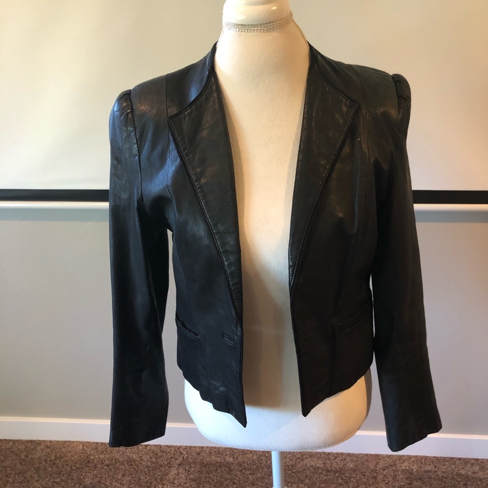 Vintage Boule De Neige leather jacket